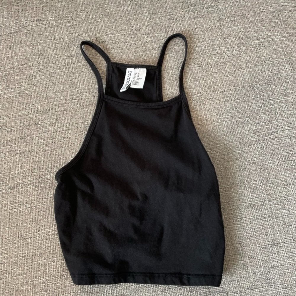 Moving sale! Black H&M Crop Tops - Size XS, Grey Size S